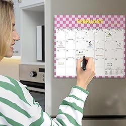 Aesthetic 2025-2026 Magnetic Calendar for