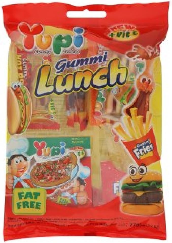 Yupi Lunch Gummy Candies 77g (628MART) (1 Pack)