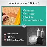 Pronese 11cm Wax Filler Sticks Kit 4 Colors with Scraper for Wood Repair view 4