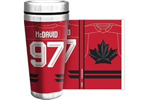 16oz Full Wrap Tumbler Travel Mug | Team Canada Olympics 2026 | Connor McDavid | Jersey