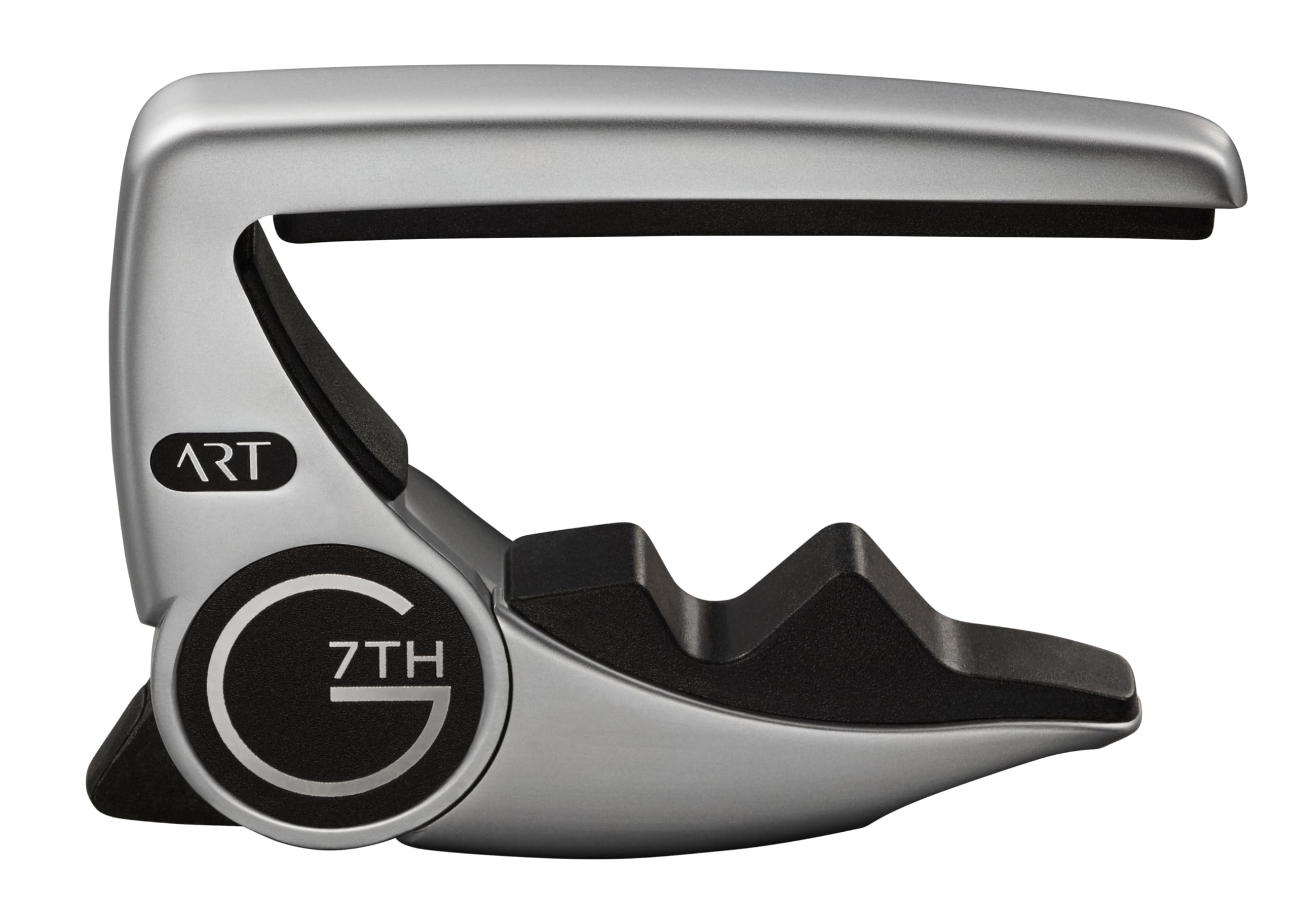 G7th Performance 3 6 String Silver Guitar Capo - Groundbreaking Tension Control & Adaptive Radius Technology - The Perfect Capo for Acoustic Guitar and Electric Guitar, UK Designed Excellence