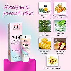 MACARIA V18 Vaginial Tightening Cream, Vigina Pussy