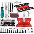 RC Car Repair Work Stand 532 PCS RC Screw Kit and RC Repair Kit for Arrma Redcat Traxxas Axial HPI Losi 1/8 1/10 1/12 1/16 Scale RC Cars Trucks Crawler