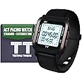 Testing Timers ACT-Authorized Easy-to-Use Digital Pacing Reusable Watch, Includes Test Mode Button with Pre-Program Section for ACT & Blinking Marker to Monitor Elapsed Time (Standard + Extended Time)