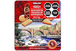 Kirkland Signature Walkers Premium Shortbread Selection Gift Tin, 4.6-Pound