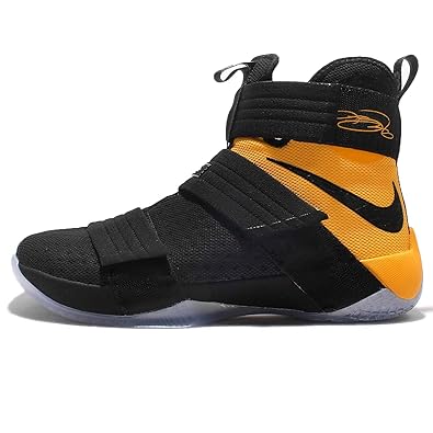 black and yellow lebron soldier 10