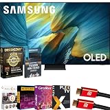 Samsung QN83S95F 83" OLED 4K S95F Vision AI Smart TV 2025 Bundle with Premiere Movies Streaming, Theater Essentials, HDMI Cable & Deco Gear CPS Exclusive 26 Month Protection Pack (BEACH-CPS-26M6500)
