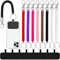 Attache Téléphone Antivol Rétractable - Longe Avec Harnais, Pour Randonnée, Vélo, Escalade - 12