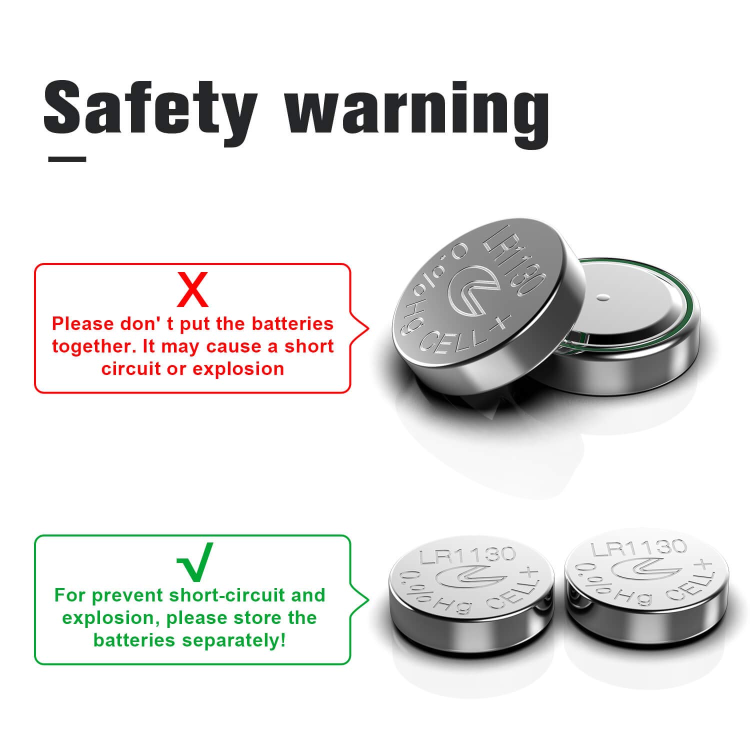 20 Pack Button Cell Batteries 1.5V Alkaline AG10 189 389 LR1130 With Long Shelf Life