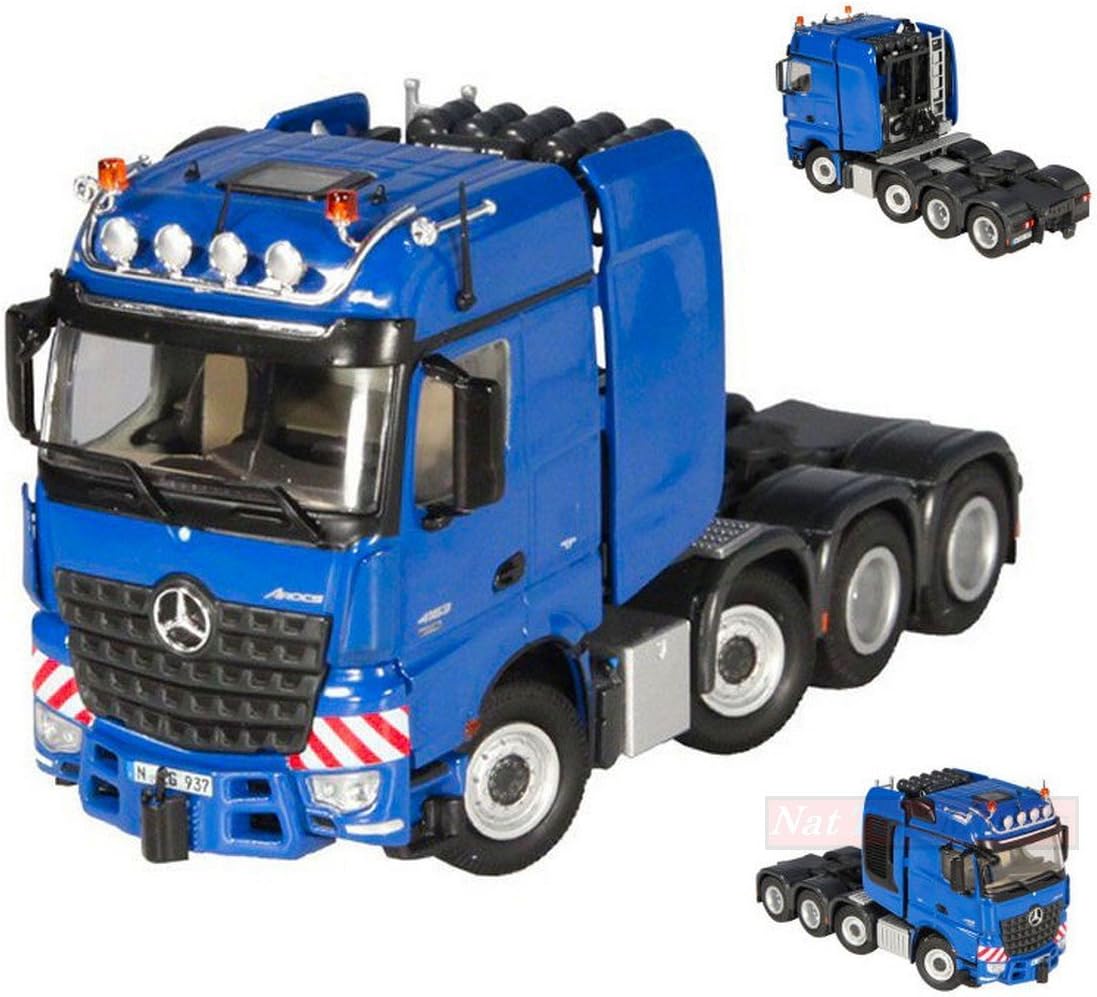NZG NZG937-20 MERCEDES AROCS BIG SPACE SLT BLUE 1:50 MODELLINO DIE CAST MODEL
