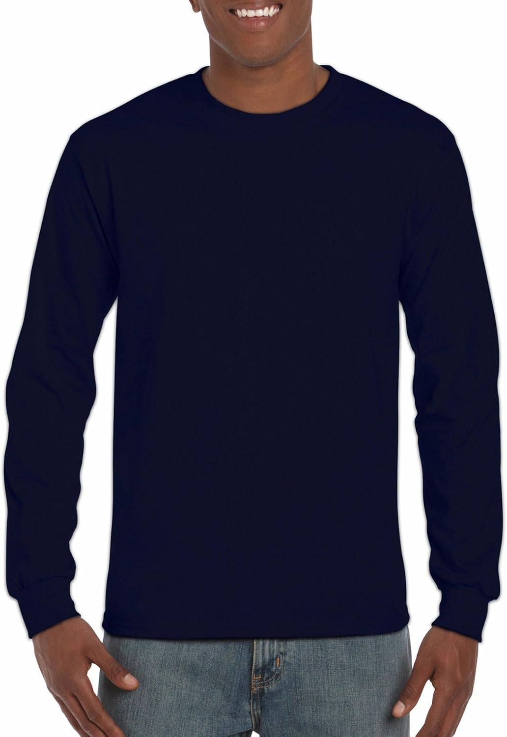 Gildan Men's G2400 Ultra Cotton Jersey Long Sleeve Tee | 