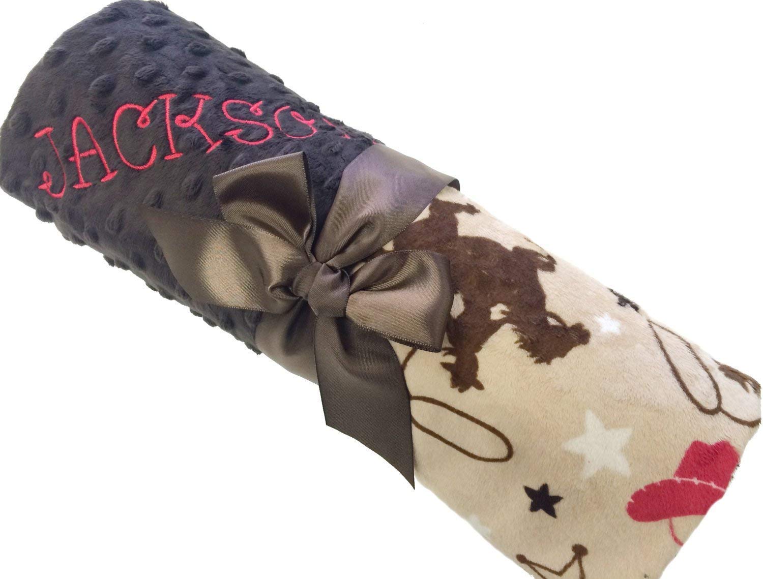 cowboy baby blanket