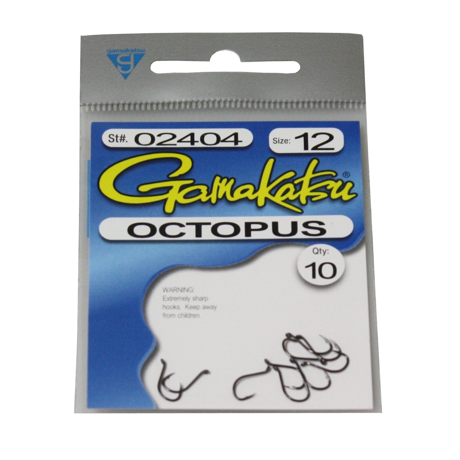 Gamakatsu 02303 Octopus Red 14 (10-Pack)