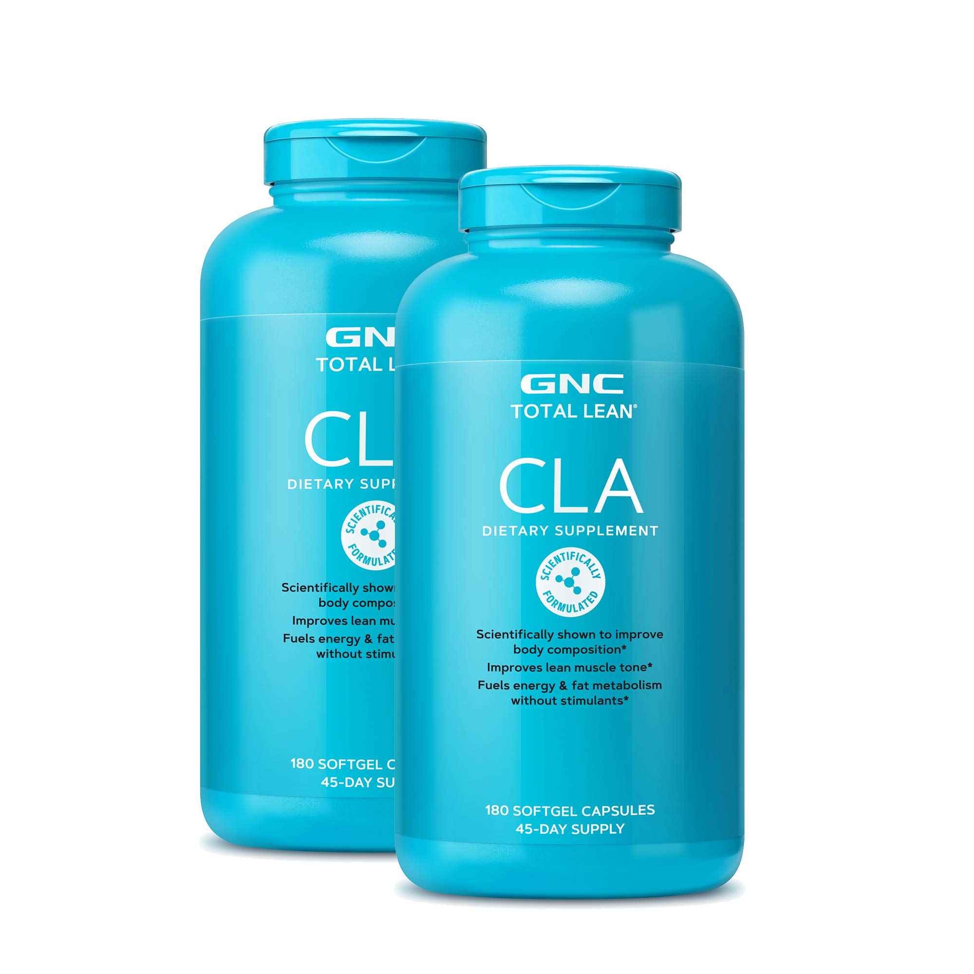 GNC Total Lean Premium CLA 3-6-9 | Mejora la composición corporal y el tono muscular, aporta energía sin estimulantes, apoya la salud cardiovascular y de las articulaciones | 120 cápsulas blandas
