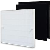 PUREBURG Replacement Filter Set Compatible with Coway AP-1512HH AP-1518 & AIRMEGA 200M Mighty Air Purifiers,H13 HEPA + 2 x Activated Carbon Pre-Filter Air Clean VOCs Odor
