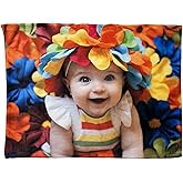 Pure Country Weavers Ships Next Day, Super Plush Fleece Blanket Personalized Photo - Customizable Picture - Made in The USA (30x40)