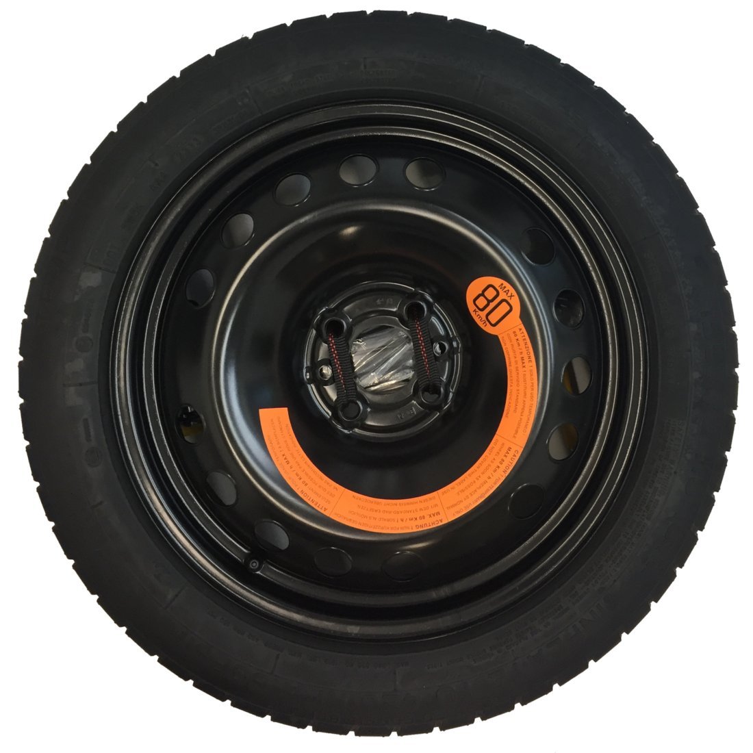 Fiat Grande Punto & Punto Evo Steel Space Saver Wheel & Tyre Kit