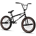 cubsala Freestyle BMX Bike, 20 Inch Yaphet Bicycle for Teen Beginner and Adult Riders, Bike with Hi-Ten Steel Frame, Multiple Colors