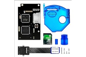 COVOZAMA GDEMU V5.15 & V5.15b Optical Drive Emulation Board for SEGA Dreamcast - Remote Card Mount Kit with SD Extension Cable, Compatible with DC VA1 Console (Blue V5.15b)