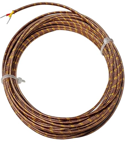 Amazon.com: K-Type Thermocouple Wire AWG 24 Solid w. PVC
