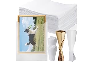 WENQUIT 16"X 24" Cushion Foam Pouches, 50 Pack Large Foam Wrap Pouches, Packing Cushioning Supplies Protect crafts, Photo Frame, China and Dishes - Ideal Moving Cushioning Supplies for Shipping and Storage