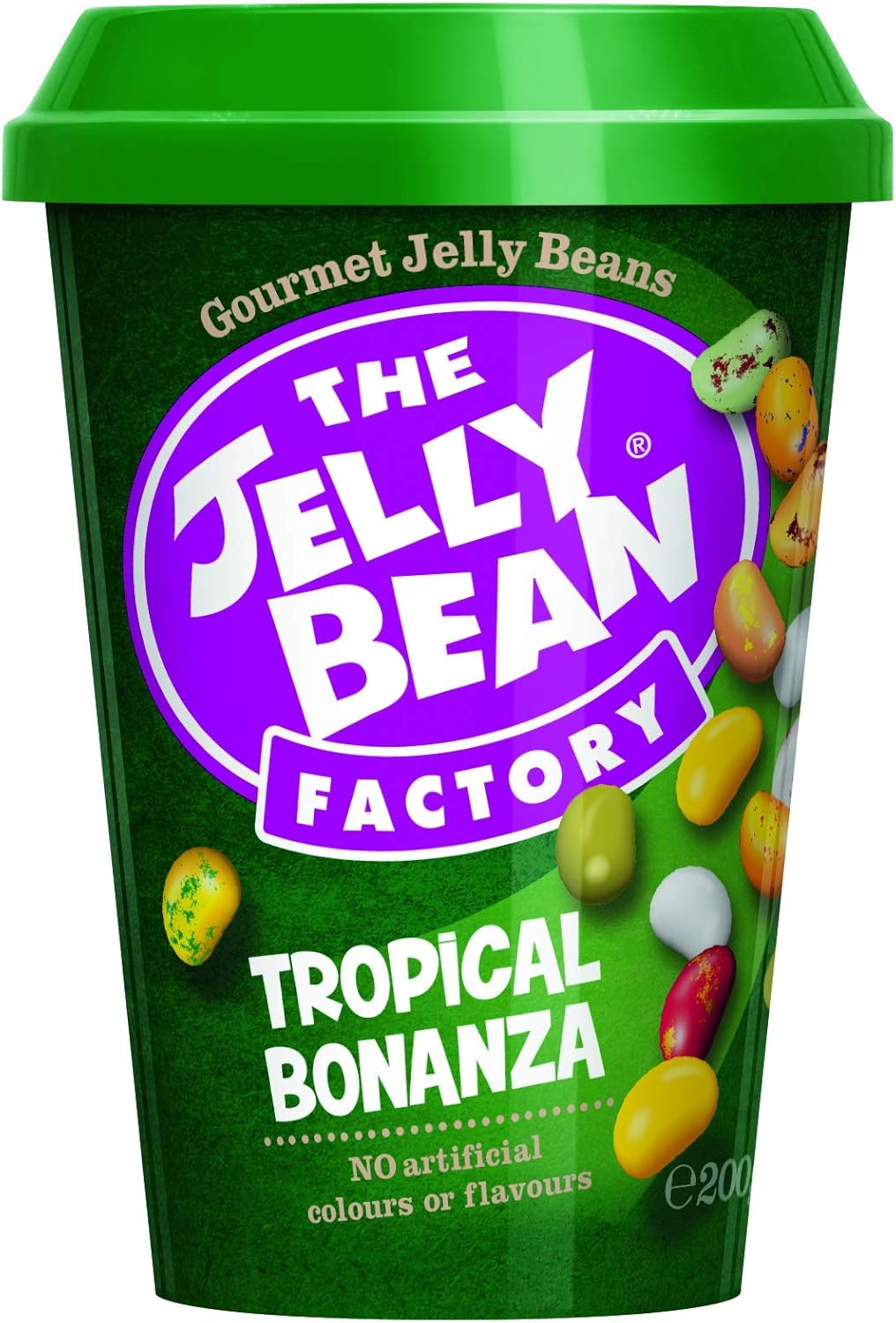The Jelly Bean Factory Tropical Bonanza 200 g cup (Pack of 3) Amazon.co.uk Grocery