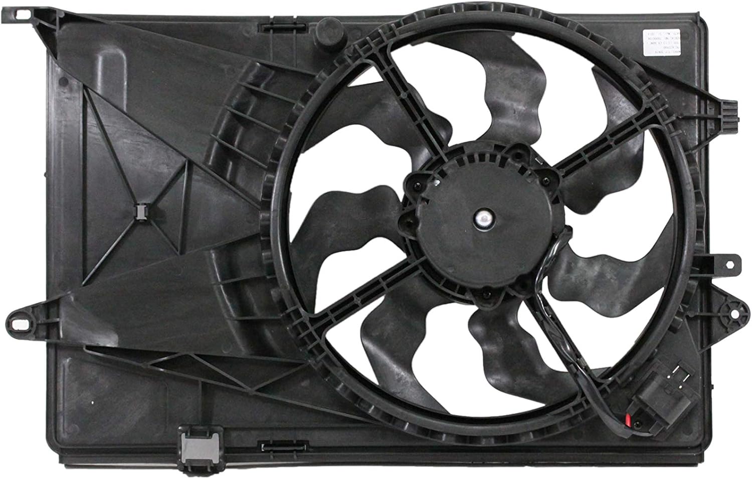 Amazon.com: Dual Radiator and Condenser Fan Assembly - Pacific Best Inc ...