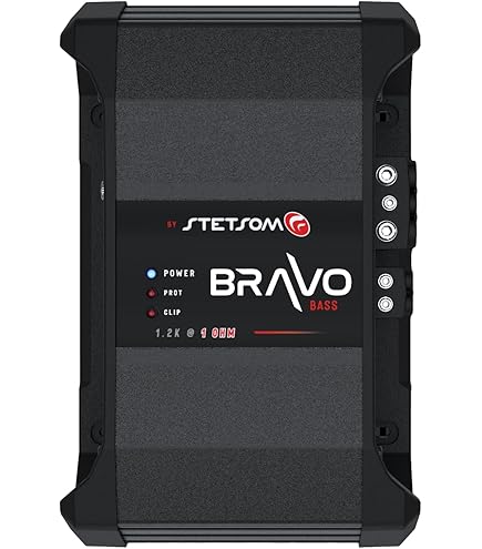 Amazon.com: Stetsom Bravo BASS 1200 2 Ohm - Mono Car