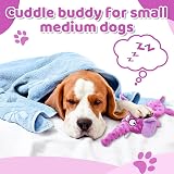 Acehome Squeaky Interactive Elephant Dog Toy Plush Chew No Stuffing view 4