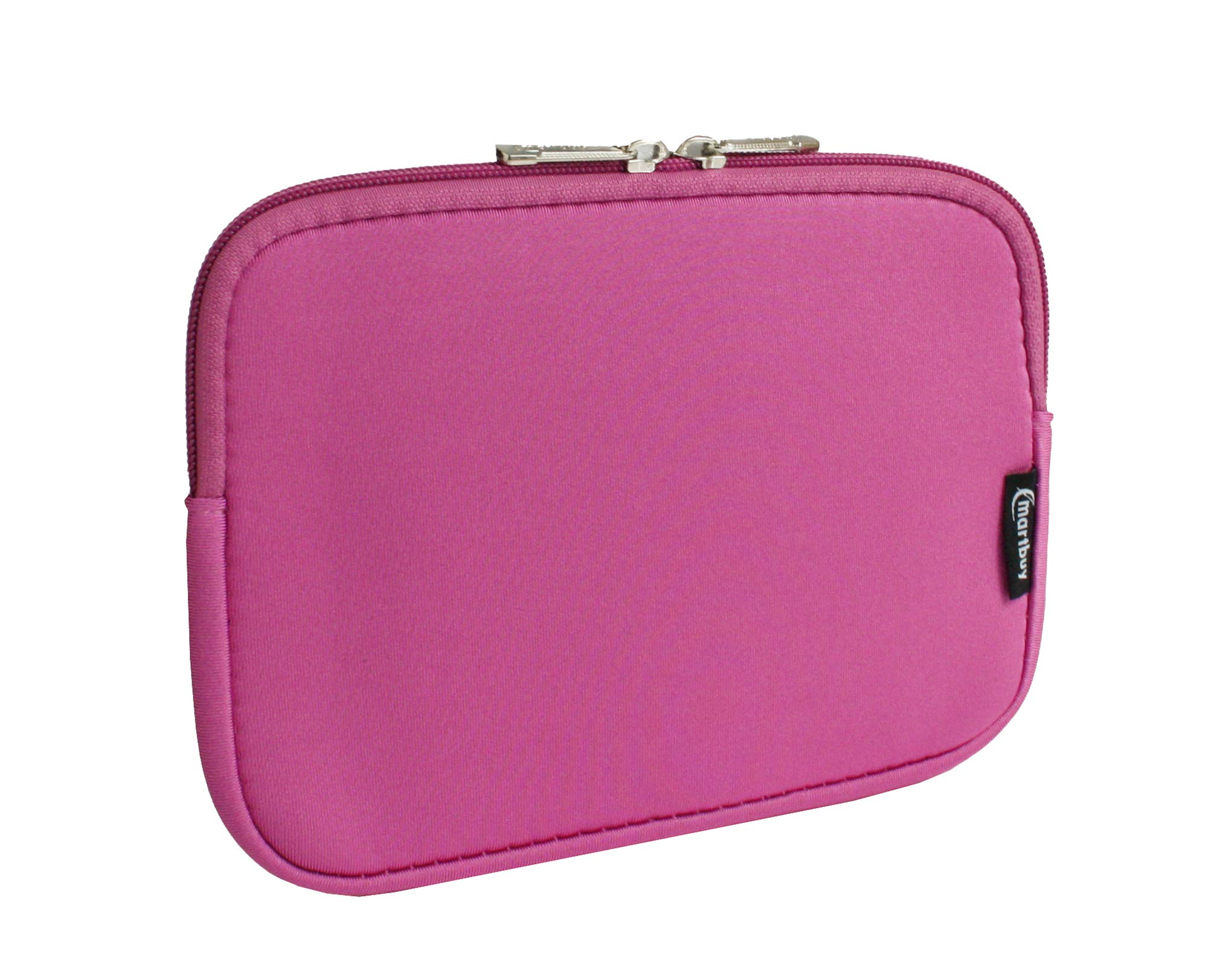 Emartbuy Pink Water Resistant Neoprene Soft Zip Case Cover Sleeve 8 Inch - 8.8 Inch Compatible With Selected Devices Listed Below