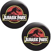 Jurassic Park Pinback Buttons - 2.25 Inches