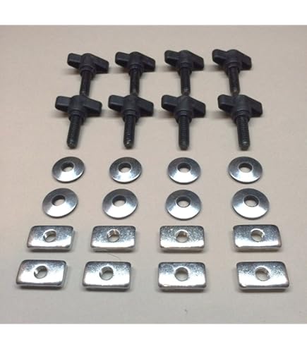 Hard Top Torx Screw Nut Kit Hardtop Torx Screw & Nut Kit For 1987-1995 Jeep Wrangler YJ | 8 Black Torx Screws & 8 Nuts, Grade 8, Lifetime Warranty Torx Specialty Torx Wrench Automotive Hand Wrenches - Foto 9