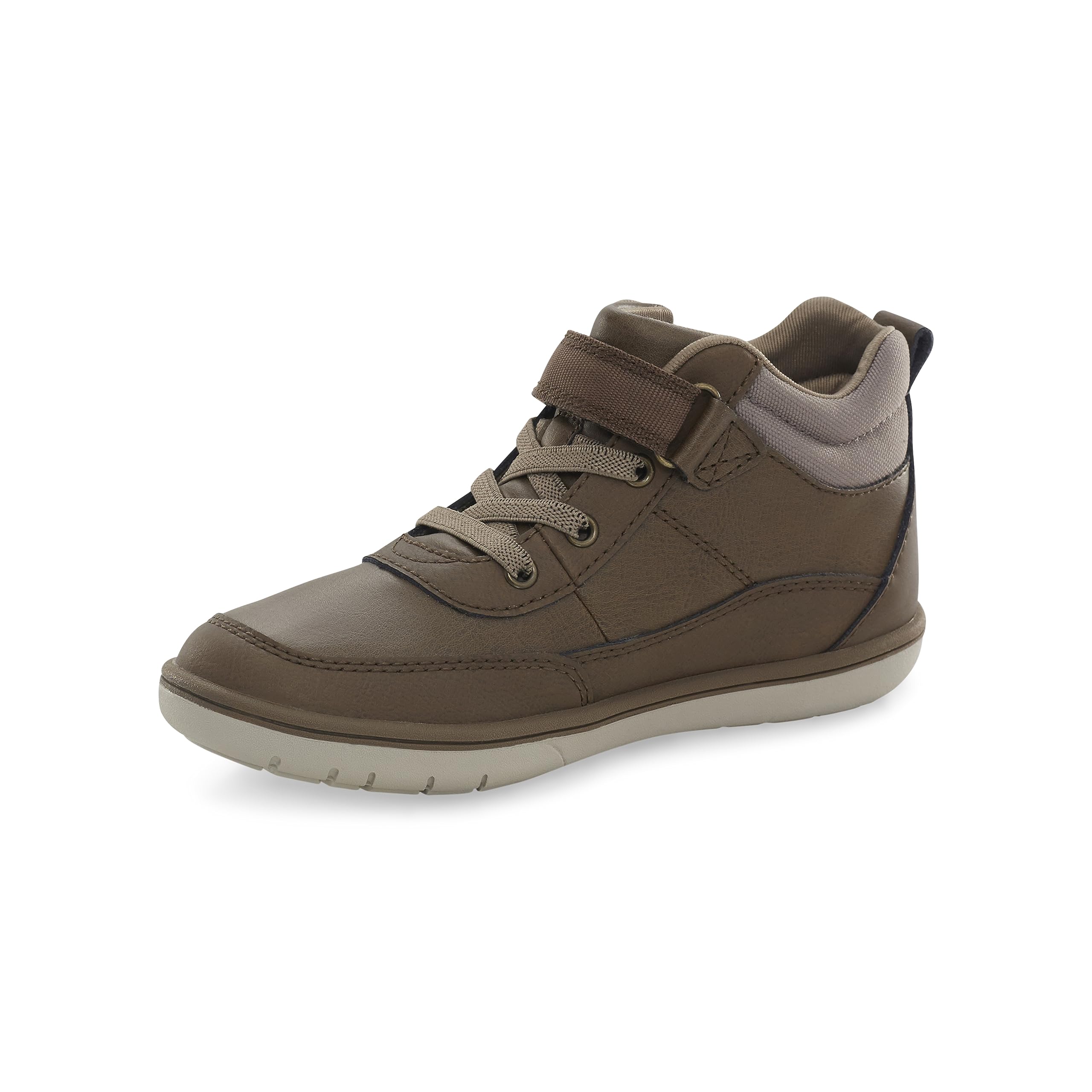 Stride Rite SRT Braxton Sneaker, Espresso, 8.5 US Unisex Little Kid
