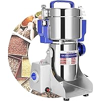 Moongiantgo 800g Electric Grain Grinder Mill Herb Spice Grinder 50-300 Mesh Powder Machine Stainless Steel Pulverizer…