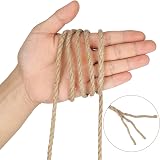 G2PLUS 6MM Thick Jute Rope 50M Hemp Garden Rope 3-Ply for DIY Crafts view 3