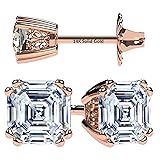 NANA Jewels 14K Solid Gold Posts & Sterling Silver