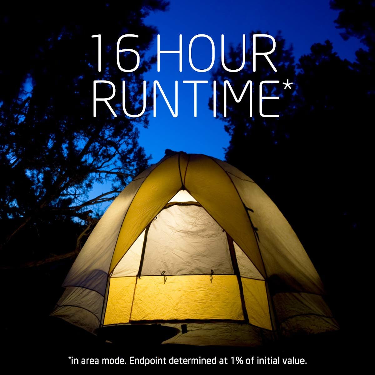 Eveready 360 LED Camping Lantern, IPX4 Water Resistant, Super Bright, 100 Hour Run-time, Battery Powered Outdoor LED Lantern, Black (4 Pack) : Sports & Outdoors
