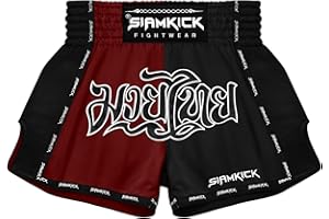 SIAMKICK Elite Muay Thai Shorts for Men Women Boxing Kickboxing High Grade MMA Fight Clothing Training Workout Trunks