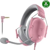 Razer BlackShark V2 X Wired Xbox Gaming Headset, Pink | 50mm Drivers, Cardioid Mic, Lightweight, Comfortable Noise Isolating Earcups, For Xbox Series X, Series S, PS5, PC, Switch
