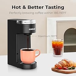CHULUX Slim Single Serve Coffee Maker for K Cup
