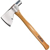 ESTWING Rigger's Axe, 16" Hammer and Axe Combo, MRWR | Riggers Axe Design, Dual-Purpose Performance, Ideal For Tradespeople, Hickory Handle With Flared End