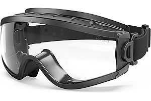 IeyeIux Airsoft Goggles Over Glasses, Anti Fog Tactical OTG Goggles, AG02 Ballistic Safety Shooting Goggles