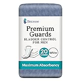 Because Premium Guards for Men - 20 Count Pack of