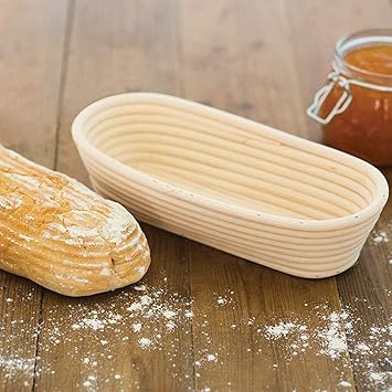 SAMTITY Cesta de Prueba de Pan Ovalada, Cesta de Prueba Grande de ...