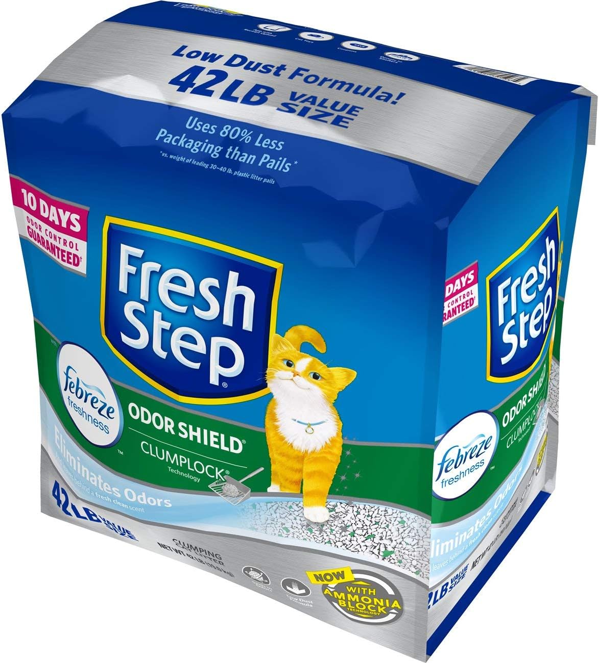 fresh step cat litter 42 lb