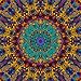Sunshine Joy 3D Psychedelic Sunburst Tapestry Tablecloth Beach Sheet 60x90 Inches - Classic