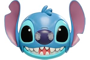 Disney Stitch Talking Mask with 25+ Sounds & Phrases, Adjustable Straps, Costume for Kids, Dress Up and Pretend Play, Toy for Fans, Boys, Girls, Kids Ages 3 and Up by Just Play