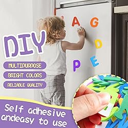 Natonhi 1050Pcs Letter Stickers Foam Letter
