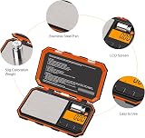 UNIWEIGH Digital Gram Scale 200g/0.01g Pocket Mini Free Calibration Weight view 8