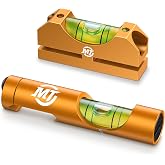 MidTen Scope Leveling Kit Bubble Level Anti-cant with Magnetic Base, Gold | Scope Level for Precision leveling, Rail Bubble and Magnetic Reference Level, Aluminum Alloy, Lightweight and Easy to Carry